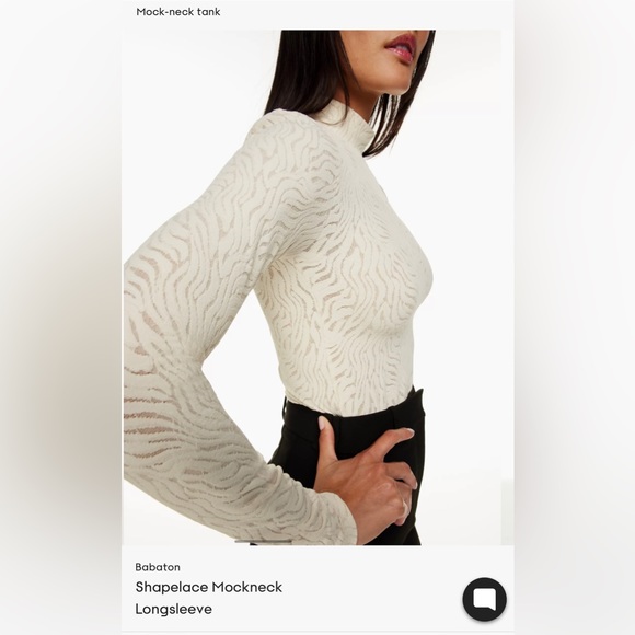 Babaton Shapelace Mockneck Longsleeve - Picture 4 of 8